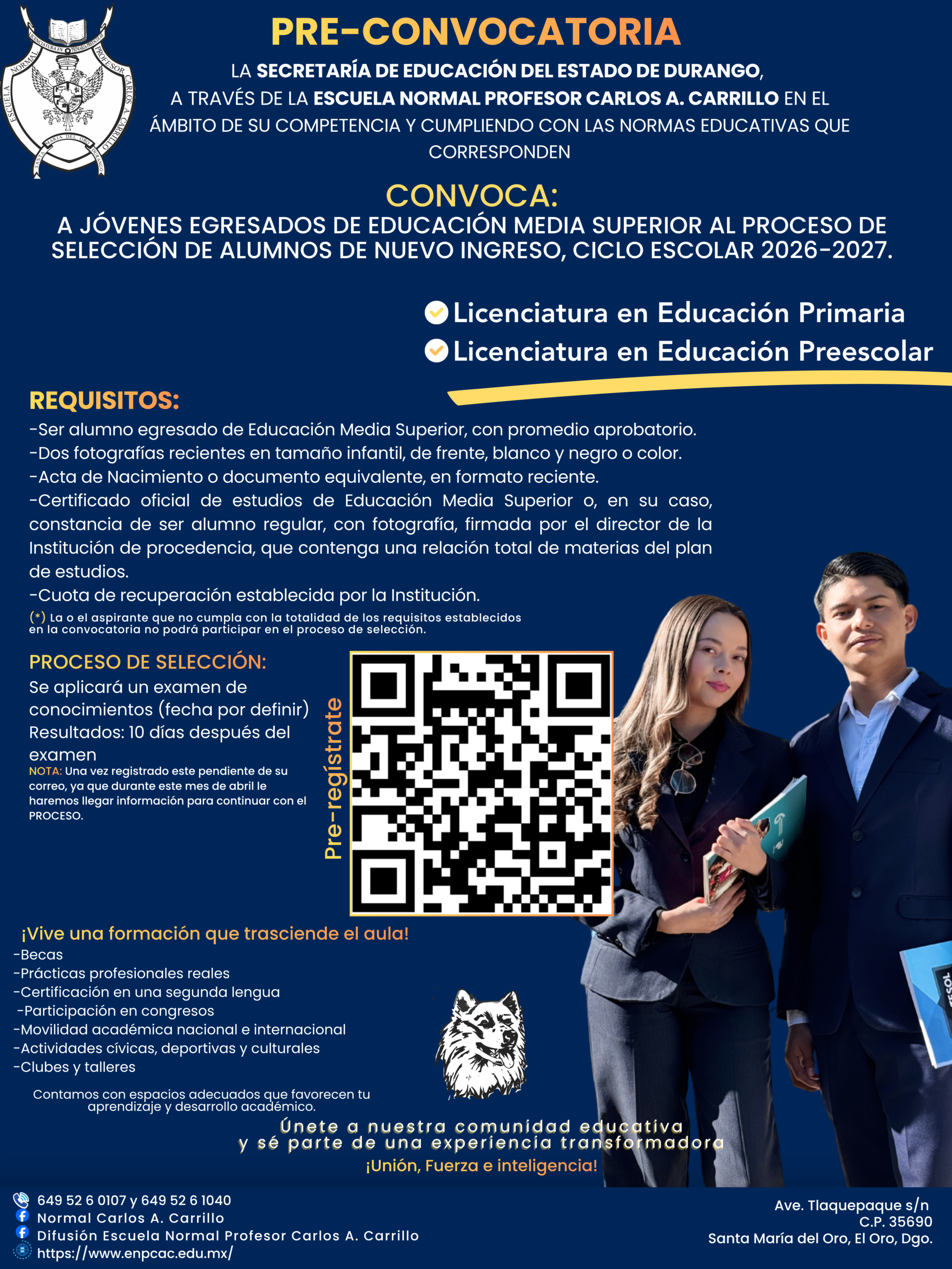 Inscripciones Abiertas